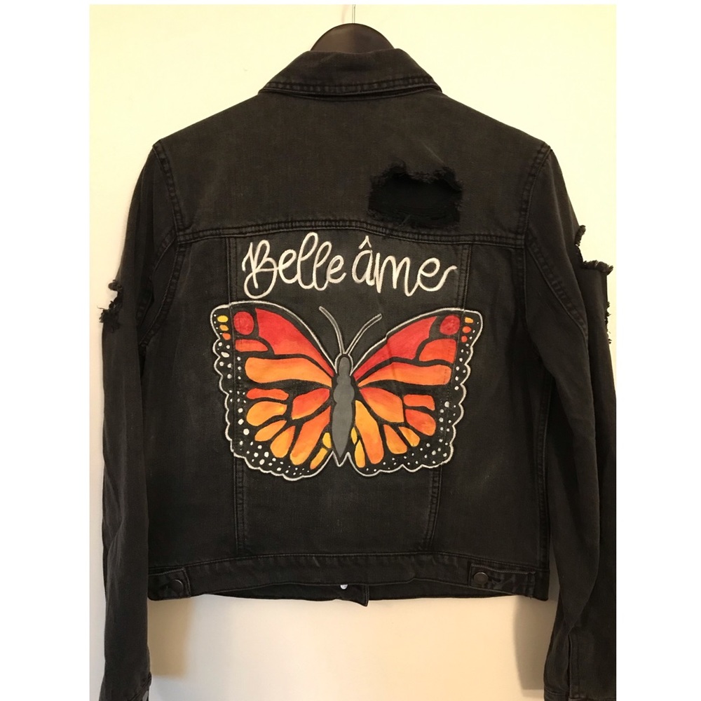 Hand-painted Denim Jacket
